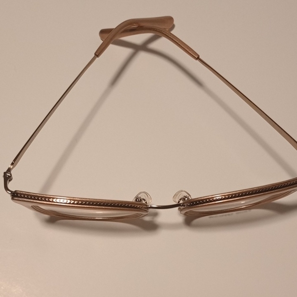 Michael Kors Gold Cat-Eye Glasses - Picture 5 of 5